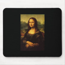 Mona Lisa by Leonardo DE Vinici Mousepads