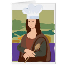 Mona Lisa Chef Cards