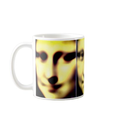 Mona Lisa Coffee Mug by illusioncontest