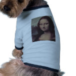 Mona Lisa Face pet clothing