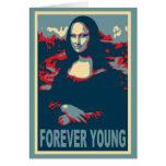 Mona Lisa Forever Young cards