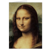 Mona Lisa Greeting Cards