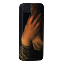 Mona Lisa - hands iPhone 4 Case
