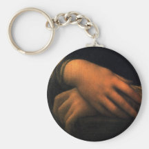 Mona Lisa - hands Key Chains