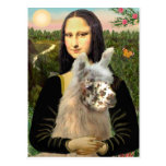 Mona Lisa & Her Llama Postcards