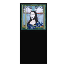 Mona Lisa in the Country Full Color Rack Card