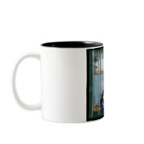 Mona Lisa in the Country Coffee Mug