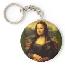 Mona Lisa Keychain