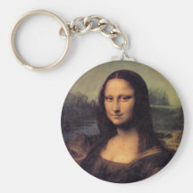 Mona Lisa Keychain