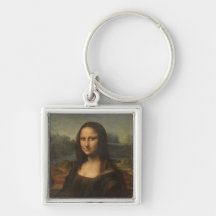 Mona Lisa (La Gioconda) Keychain