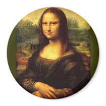 Mona Lisa Fridge Magnet