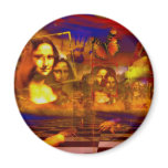 Mona Lisa magnets