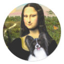Mona Lisa - Papillon 1 stickers