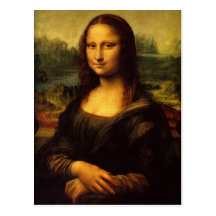 Mona Lisa Post Card