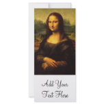 'Mona Lisa' Full Color Rack Card
