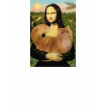 Mona Lisa - Red Persian cat t-shirts