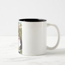 Mona Lisa - two Papillons Mugs