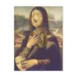 Mona Lisa Undecided postcards