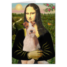 Mona Lisa - Wire Fox T (#3) Cards