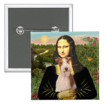 Mona Lisa - Wire Fox T (#3) Pins