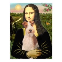 Mona Lisa - Wire Fox T (#3) Post Cards
