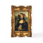 Mona Lisa's Dog - Golda Lisa - Famous Portrait cards