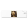 Mona Lisa's Face by Leonardo da Vinci c. 1505-1513 Bumper Sticker