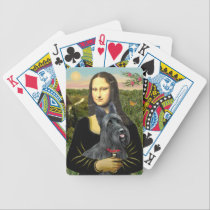 Mona Lisa's Scottish Terrier (#1) playing cards