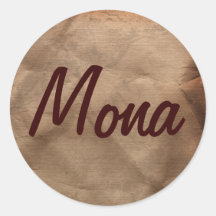 MONA Name Stickers Collection