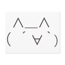 Mona Smile Postcard