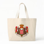 Monaco Coat of Arms Tote Bag