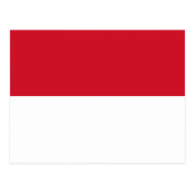 Monaco Flag Postcards