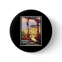 Monaco Monte Carlo Pinback Buttons