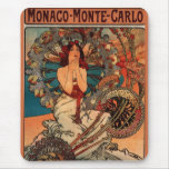 Monaco Monte Carlo ( from lithograph ) mousepads