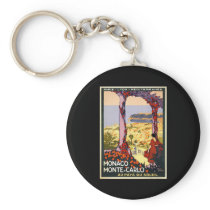 Monaco Monte Carlo Key Chain