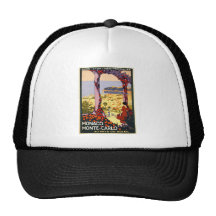 Monaco Monte Carlo Mesh Hats