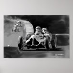 Monaco Race Car Print