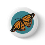 Monarch Butterfly buttons