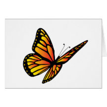 Monarch butterfly card