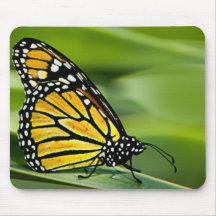 Monarch Butterfly Design Mouse Pad