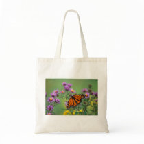 Monarch Butterfly on Asters Bags