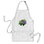 Monarch Butterfly on Heliotrope aprons