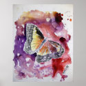 monarch_butterfly_painting posters