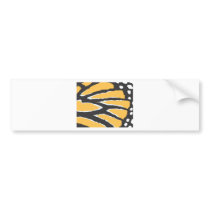 Monarch Butterfly Wing bumper stickers