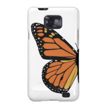 monarch butterfly wing galaxy s2 case