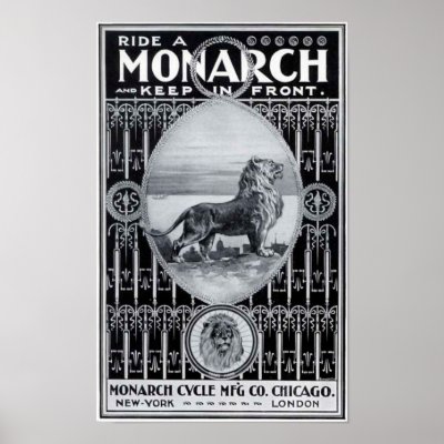 Monarch Cycle Posters by vintagetreasurechest