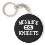 Monarch - Knights - High - Coconut Creek Florida Keychain