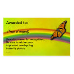 Monarchs & Rainbows "Award Cards"