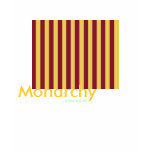 Monarchy concept line - T- shirt - woman red