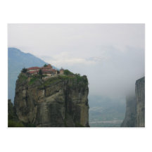 Monastery at Meteora, Greece Postcards
